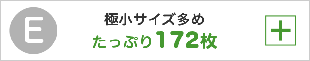 極小サイズ多目　たっぷり172枚